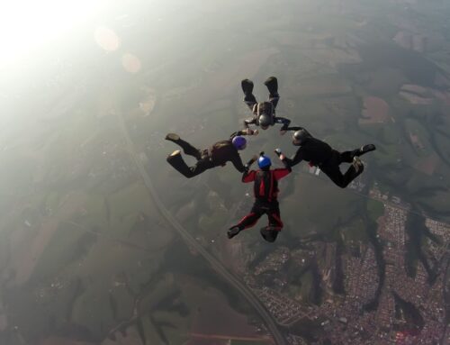 Skydiving for Authors